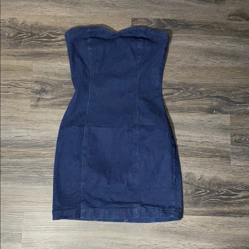 Jean Strapless Dress